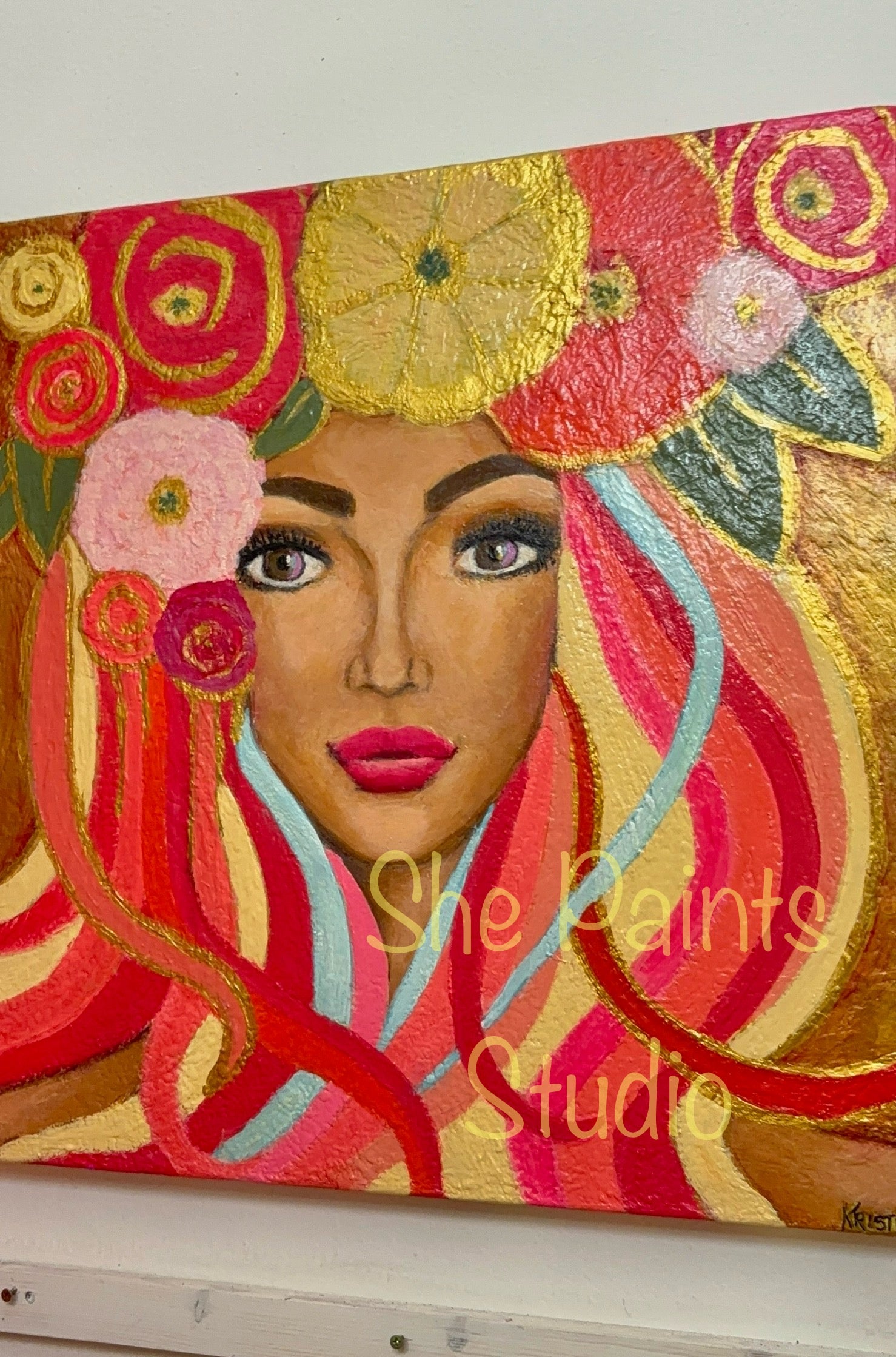 Original canvas art - “Warrior Queen”