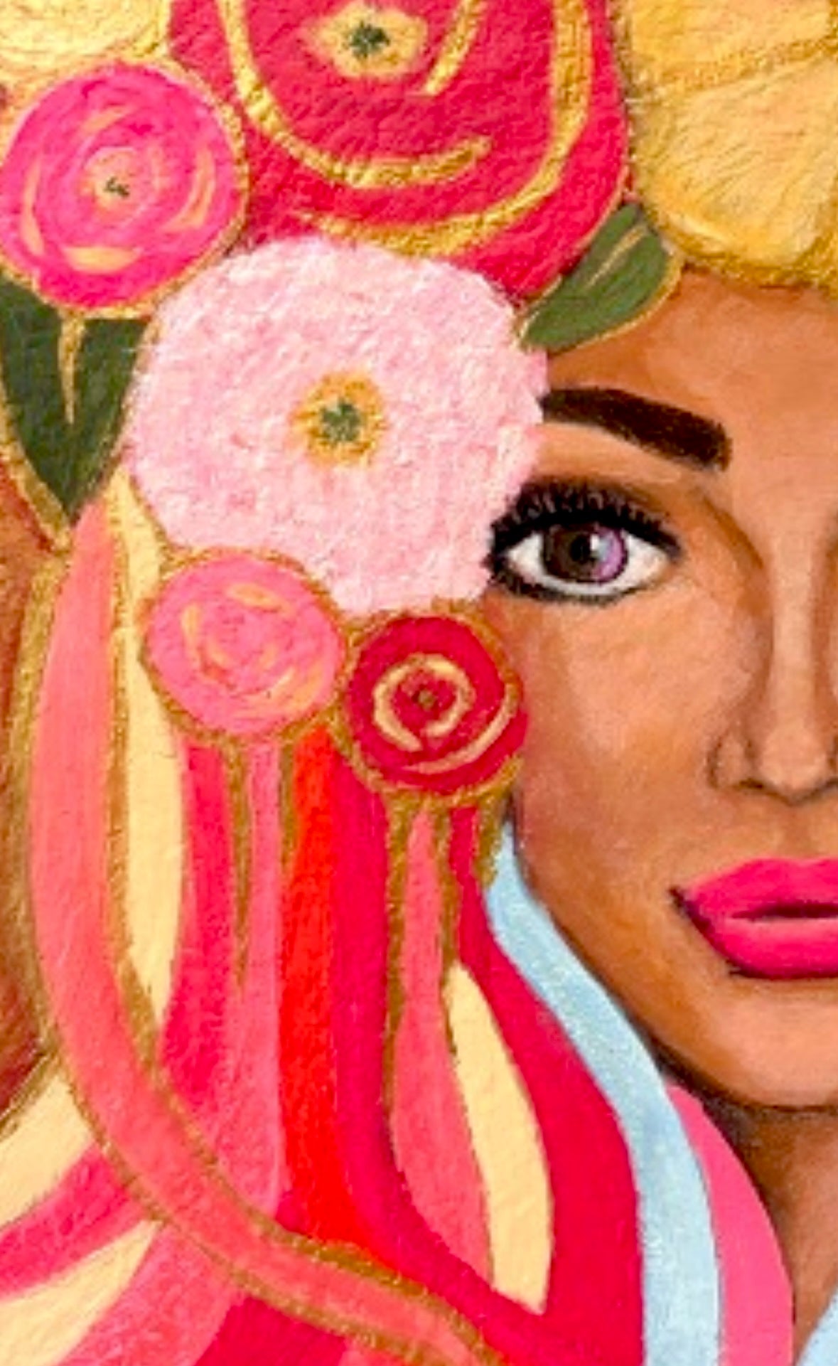 Original canvas art - “Warrior Queen”