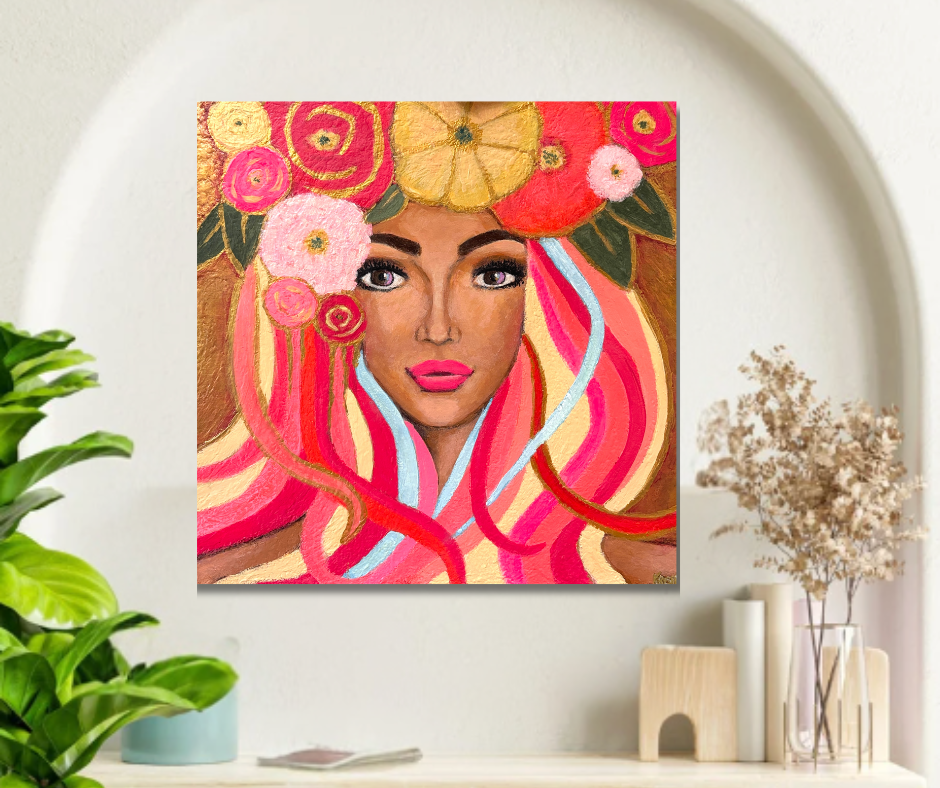 Original canvas art - “Warrior Queen”